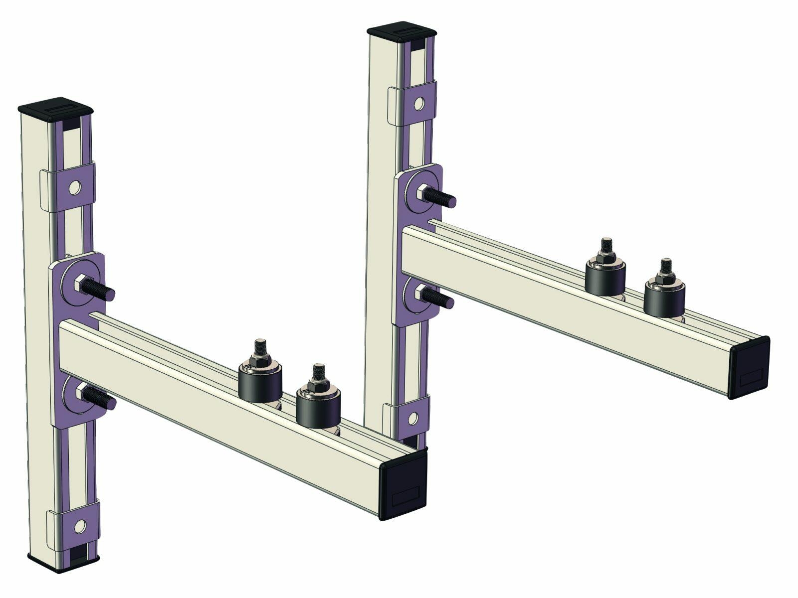 Schienenkonsolen-Set KLICK-CCLSKS48-