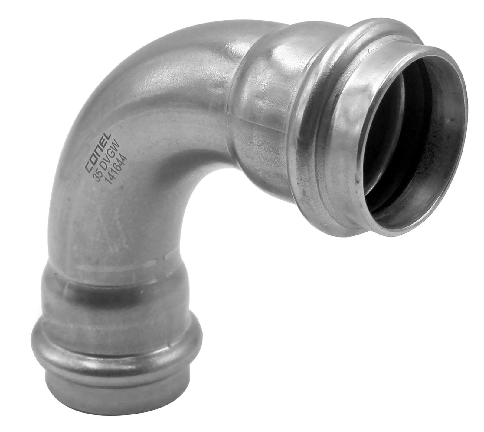 Bogen 90° CONNECT INOX-COCIB22K-