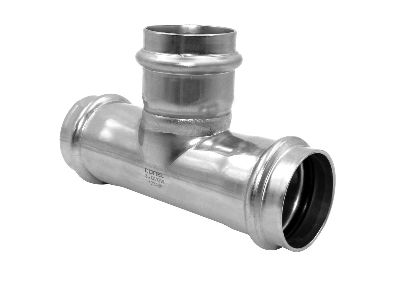 T-Stück 15 mm CONNECT INOX-COCIT15-