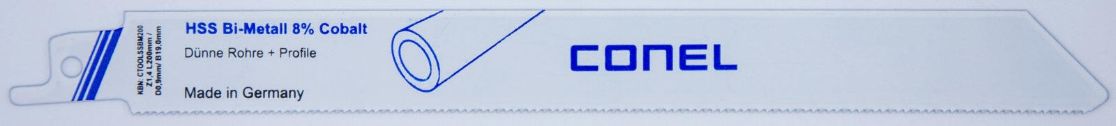 Säbelsägeblatt-Set Blau TOOLS-CTOOLSSBM200-