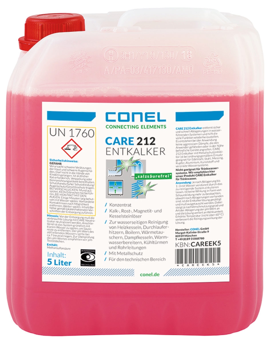 Entkalker-Konzentrat 212 CARE-CAREEK5-