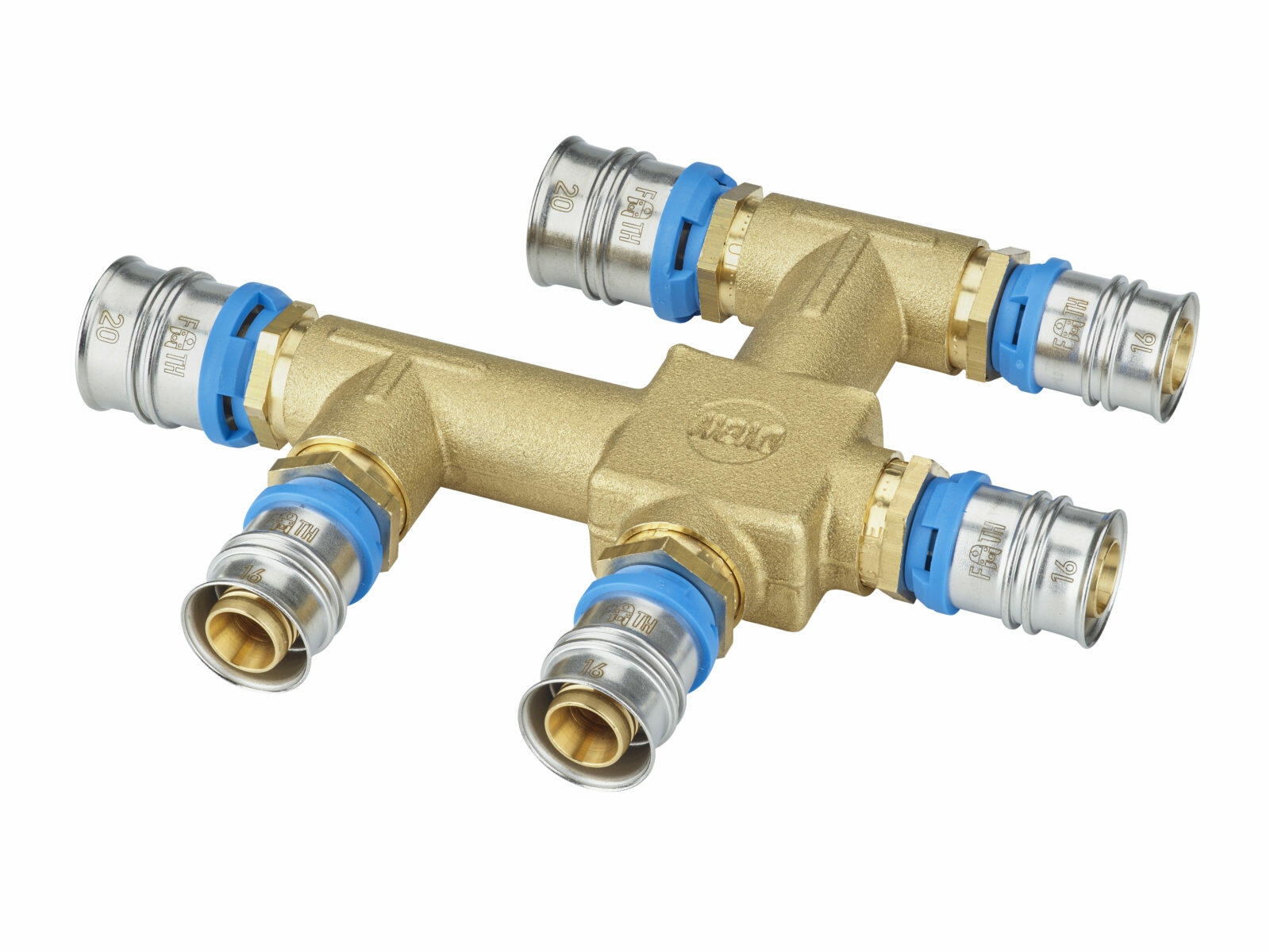 Kreuzungs-T-Stück 16 mm CONNECT-CCMVKT201616N-