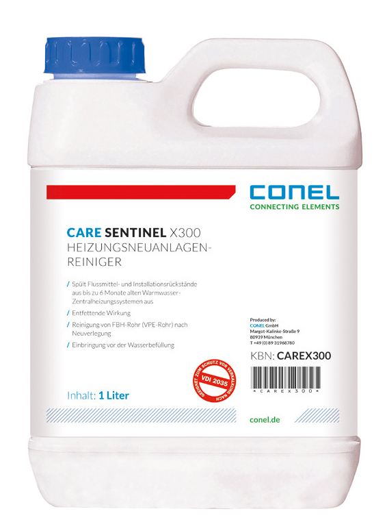 Reiniger für Heizungsanlagen X300 CARE SENTINEL-CAREX300-