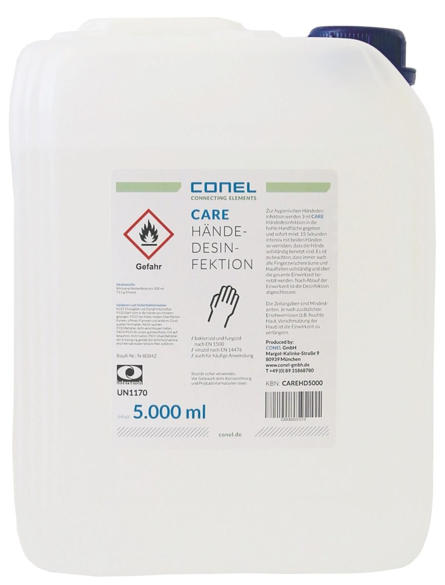 Händedesinfektion CARE-CAREHD5000-