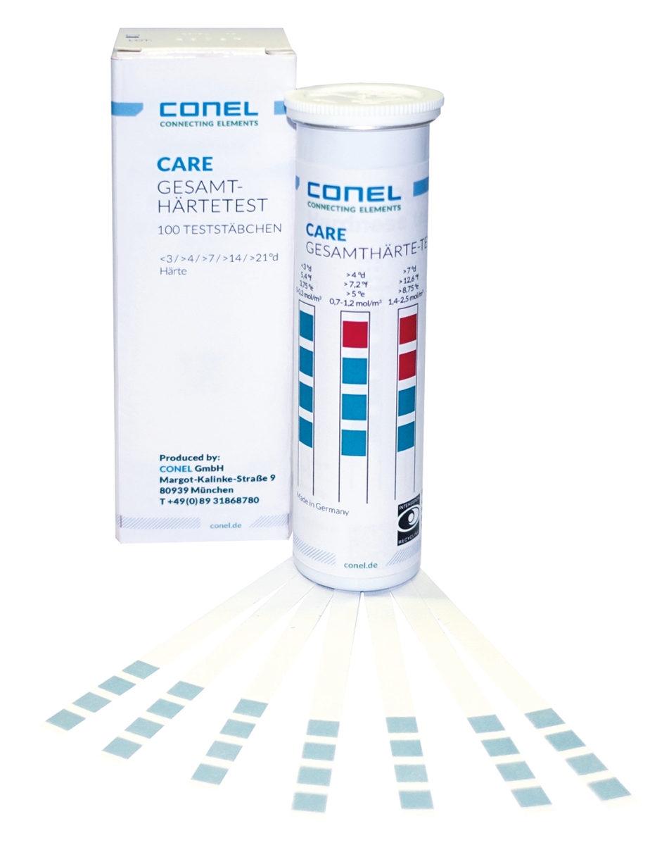 Härte-Indikator-Stäbchenbox CARE-CAREHAIST-