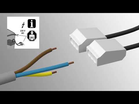 Montage CONEL VIS WC-Steuerung kabelgebunden