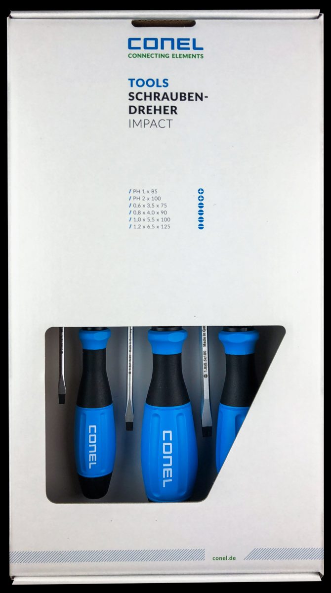 Schraubendreher-Satz IMPACT TOOLS-CTOOLSDSET6IP-
