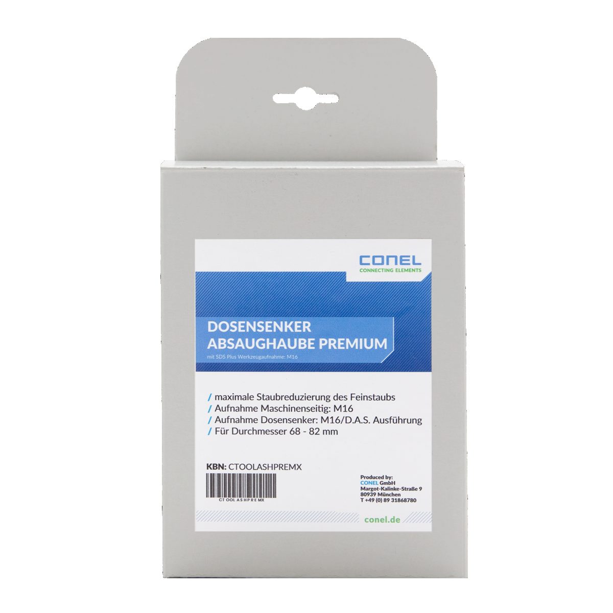 Dosensenker Absaug-Vorrichtung Premium TOOLS-CTOOLASHPREMX-