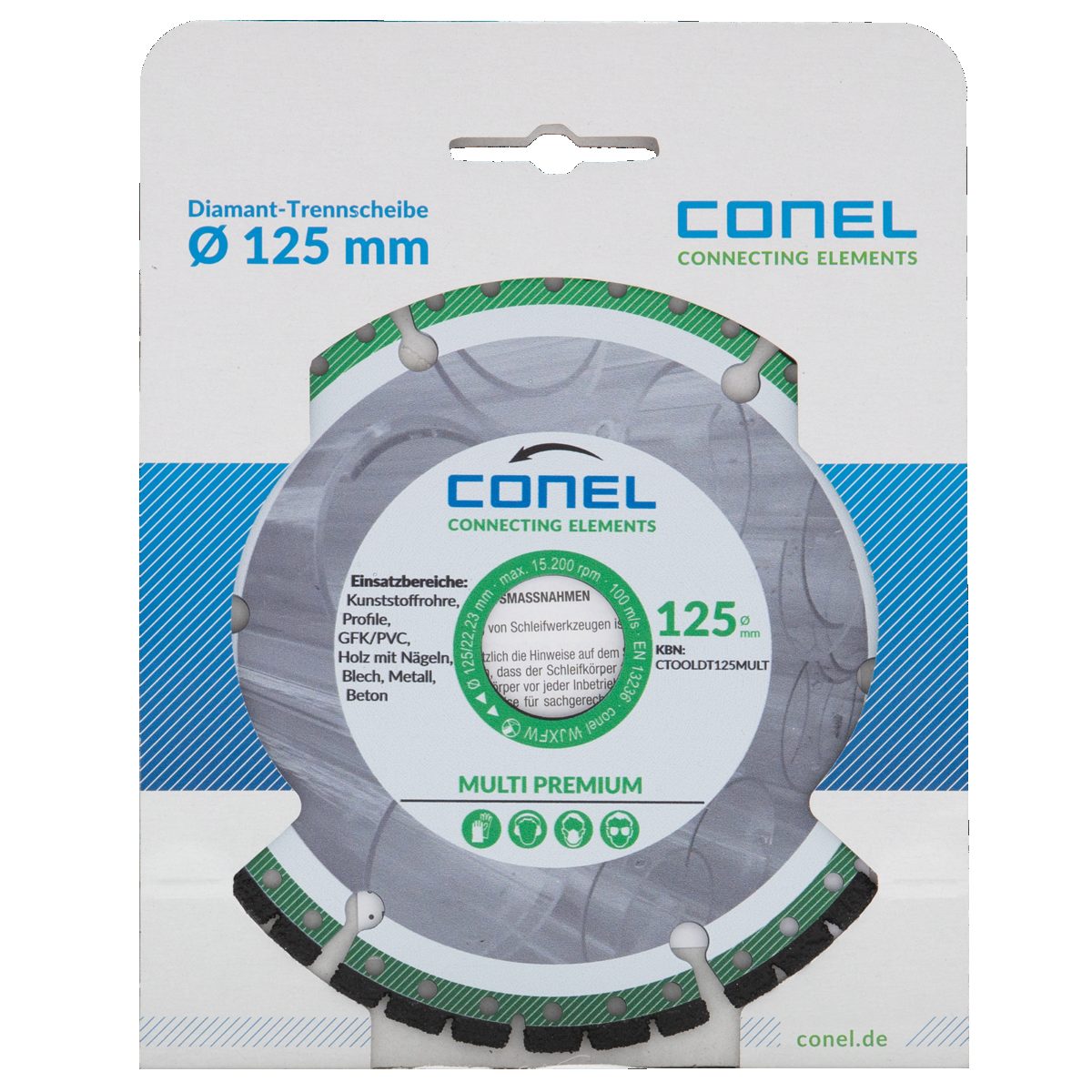 Diamanttrennscheibe Multi Premium TOOLS-CTOOLDT125MULT-