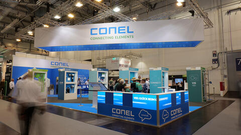 CONEL GET Nord Messestand