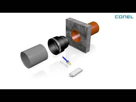 Montage-Anleitung für den DRAIN LINK Steckadapter von CONEL